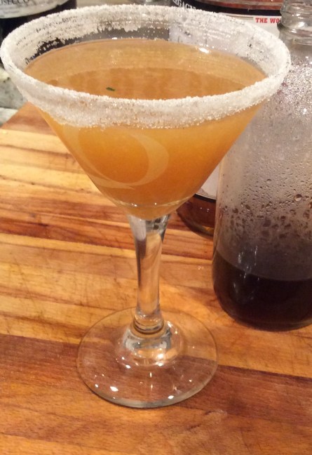 cocktail sugar martini